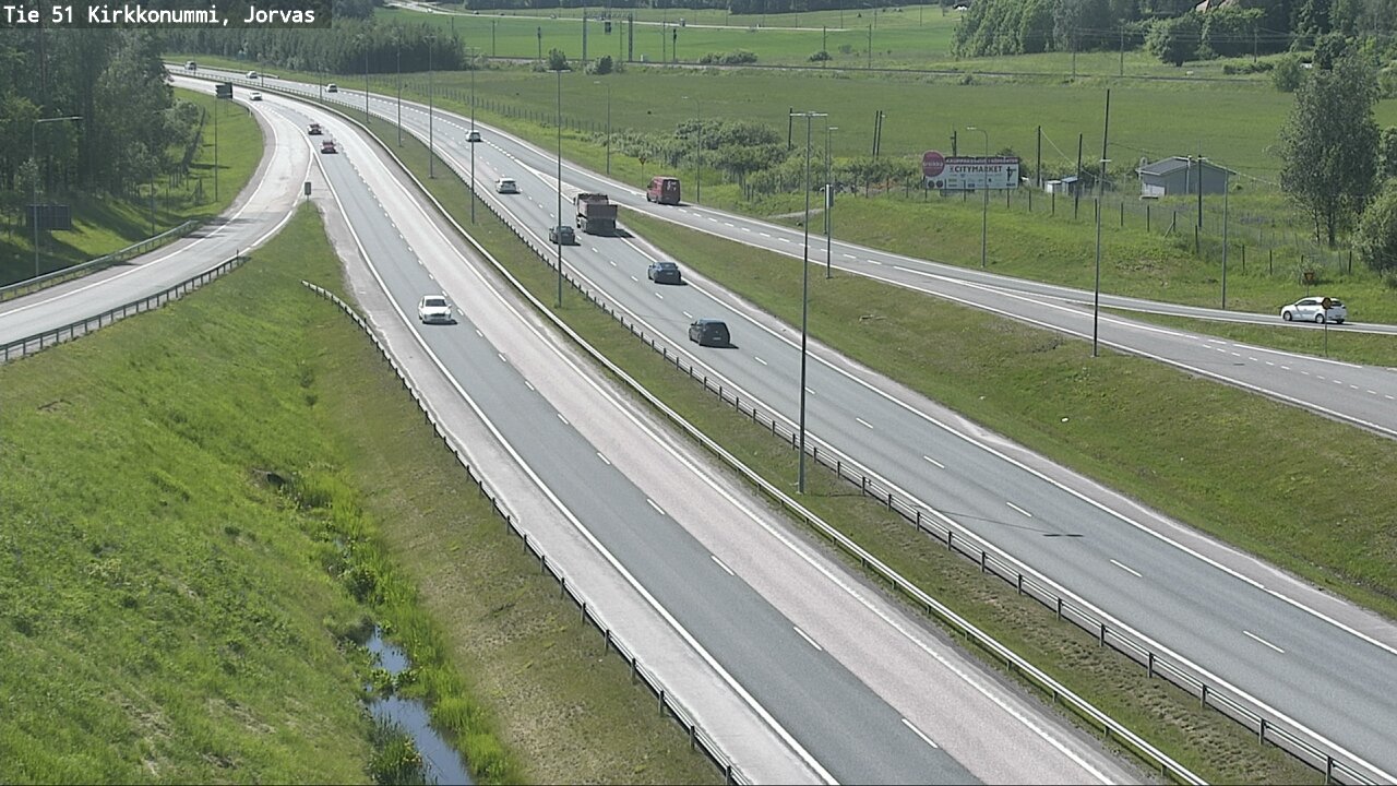 Kelikamerat Kuva Tie 51 Kirkkonummi, Jorvas, Kirkkonummi, Uusimaa