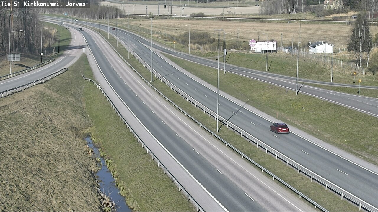 Kelikamerat Kuva Tie 51 Kirkkonummi, Jorvas, Kirkkonummi, Uusimaa