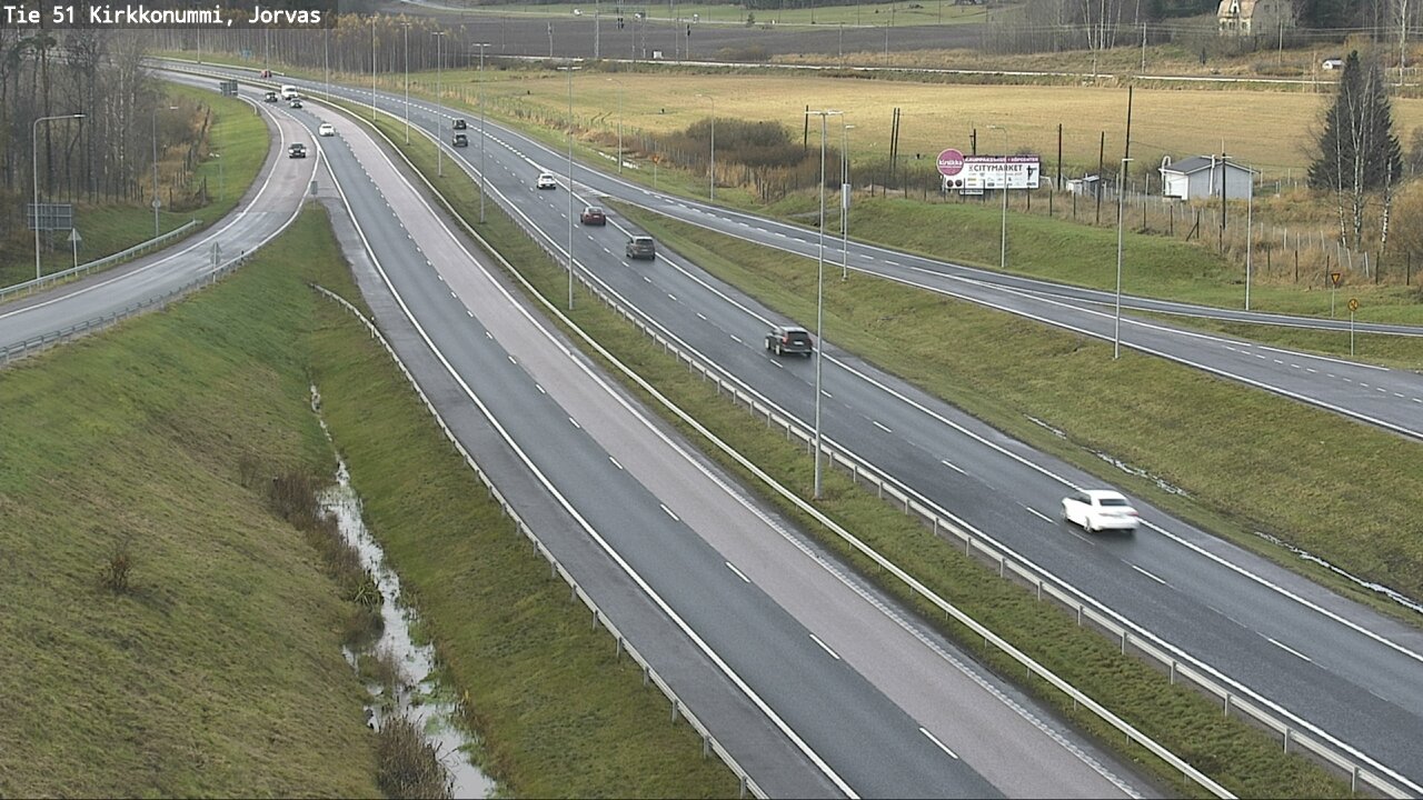 Kelikamerat Kuva Tie 51 Kirkkonummi, Jorvas, Kirkkonummi, Uusimaa