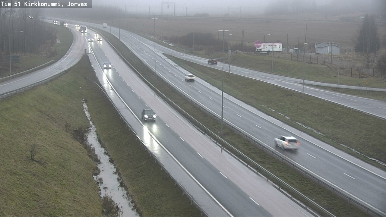 Kelikamerat Kuva Tie 51 Kirkkonummi, Jorvas, Kirkkonummi, Uusimaa