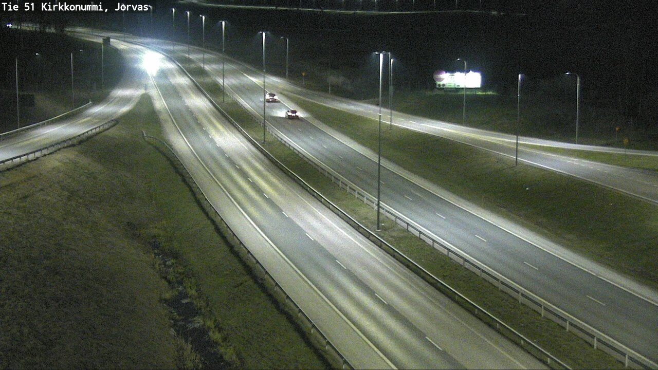 Weather Camera Image Road 51 Kirkkonummi, Jorvas, Kirkkonummi, Uusimaa