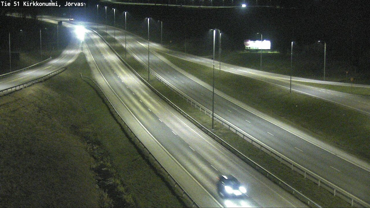 Weather Camera Image Road 51 Kirkkonummi, Jorvas, Kirkkonummi, Uusimaa