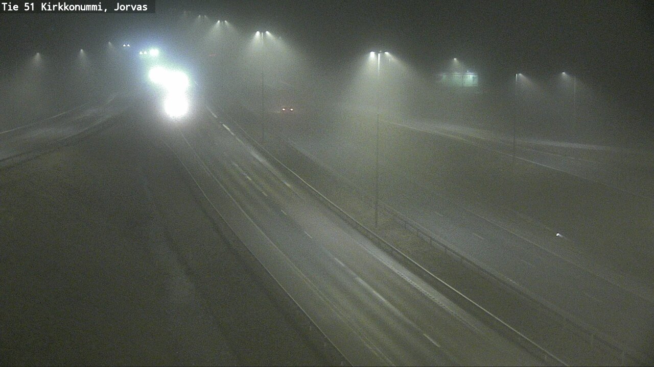 Weather Camera Image Road 51 Kirkkonummi, Jorvas, Kirkkonummi, Uusimaa