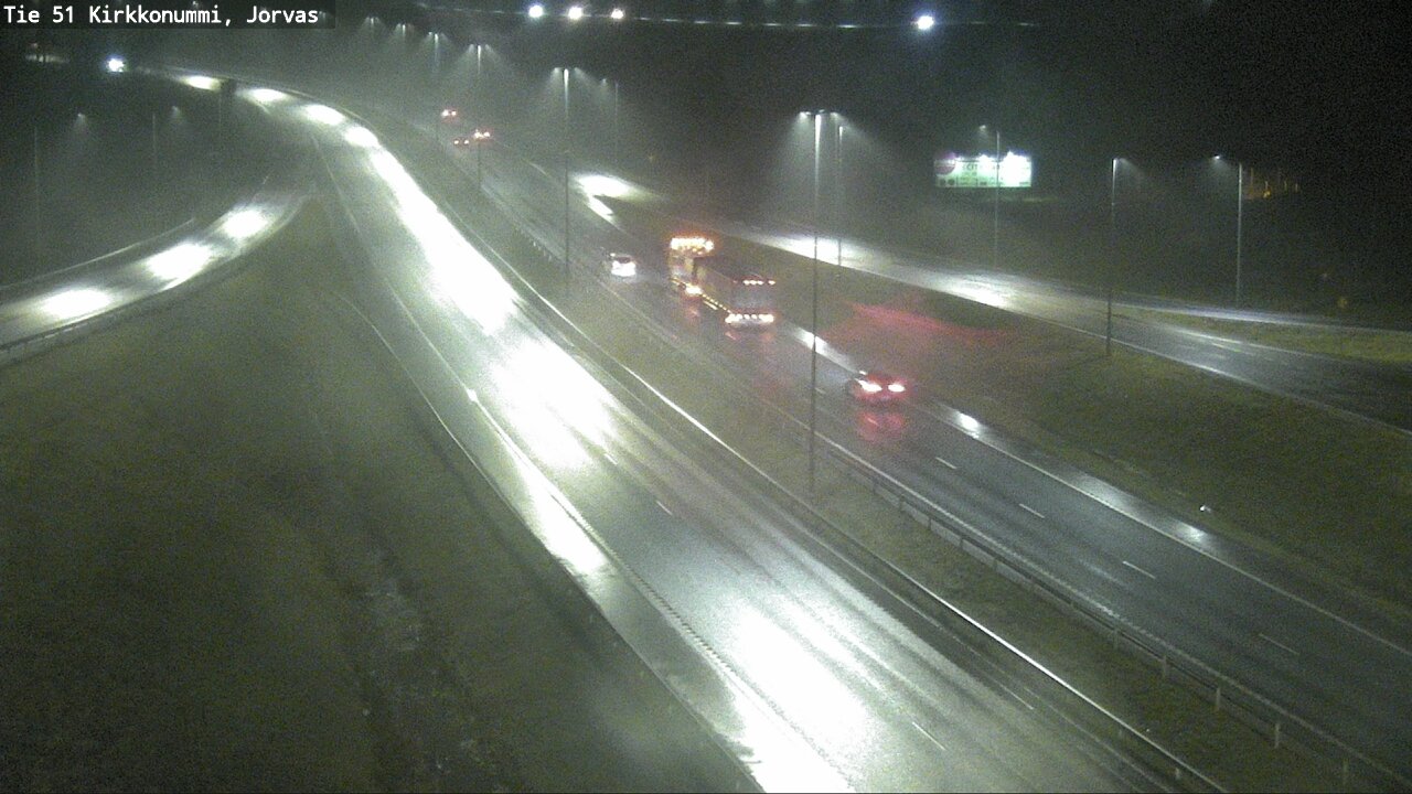Weather Camera Image Road 51 Kirkkonummi, Jorvas, Kirkkonummi, Uusimaa