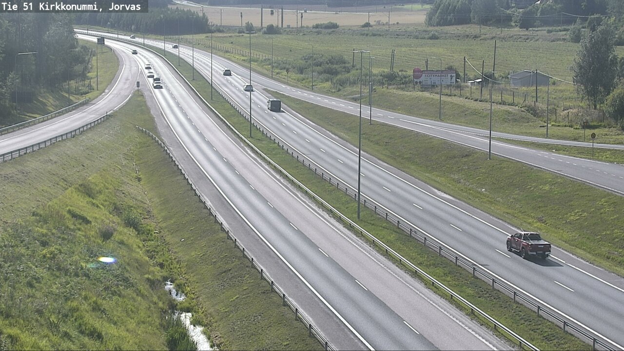 Kelikamerat Kuva Tie 51 Kirkkonummi, Jorvas, Kirkkonummi, Uusimaa