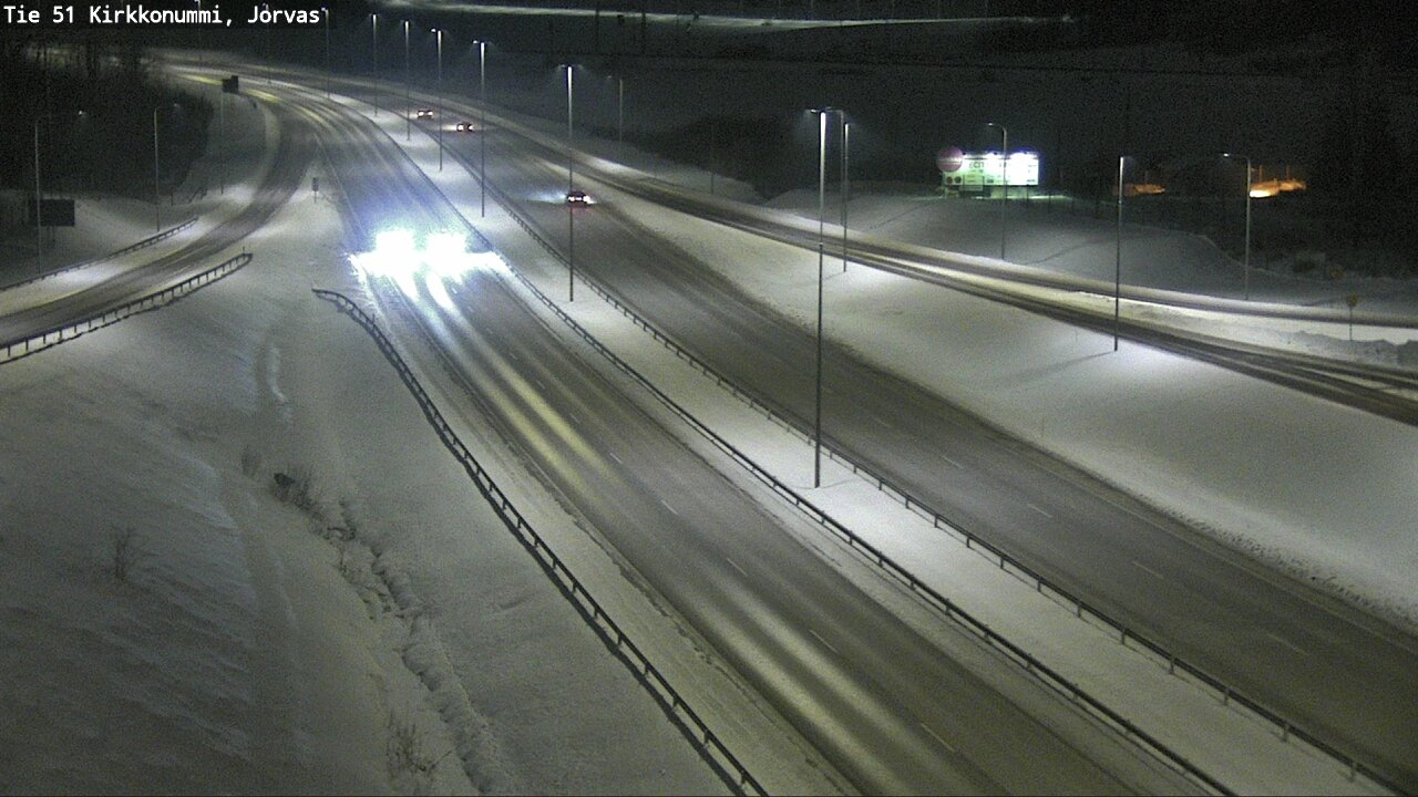 Weather Camera Image Road 51 Kirkkonummi, Jorvas, Kirkkonummi, Uusimaa
