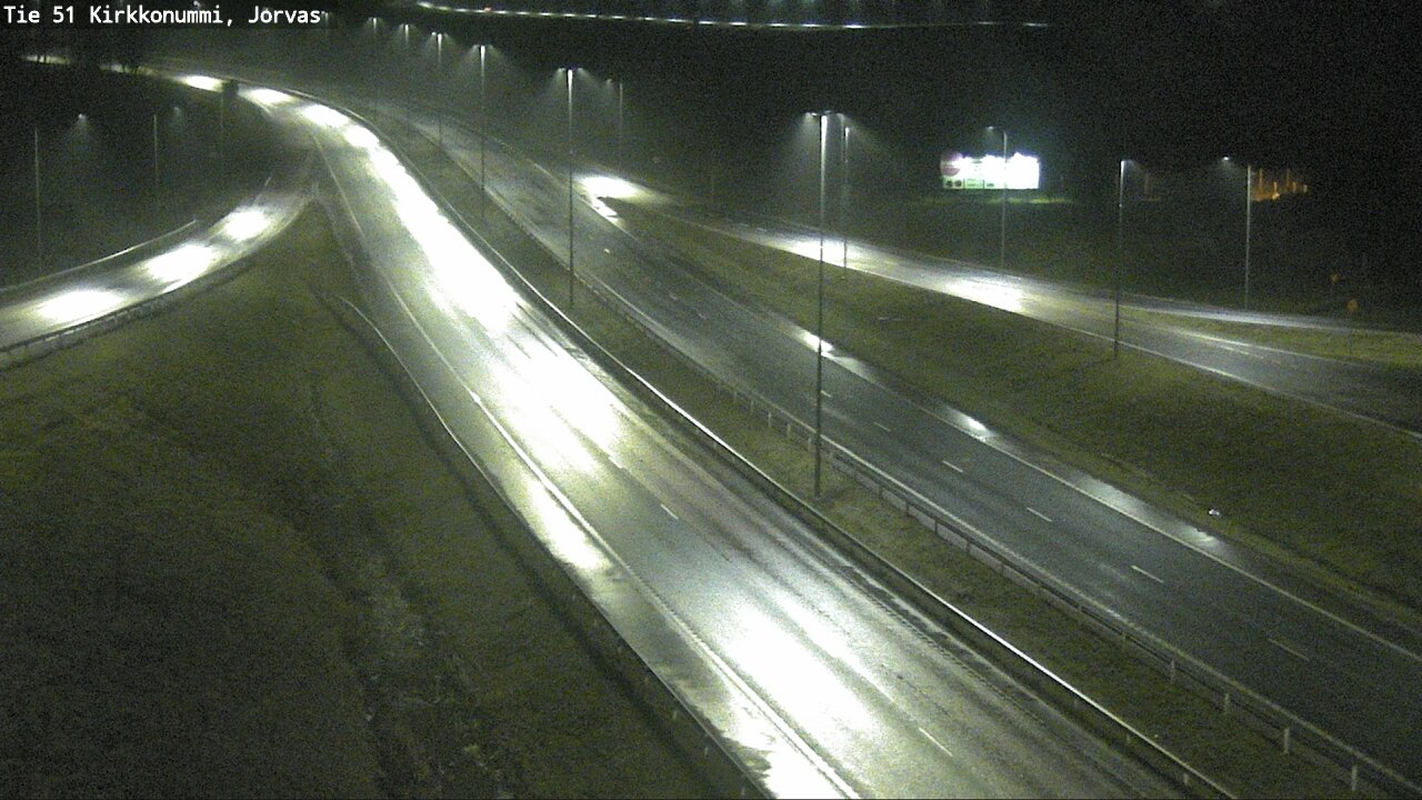 Weather Camera Image Road 51 Kirkkonummi, Jorvas, Kirkkonummi, Uusimaa