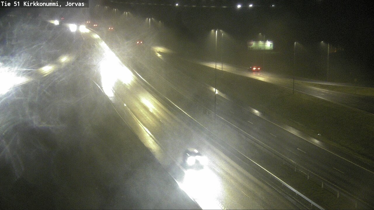 Weather Camera Image Road 51 Kirkkonummi, Jorvas, Kirkkonummi, Uusimaa