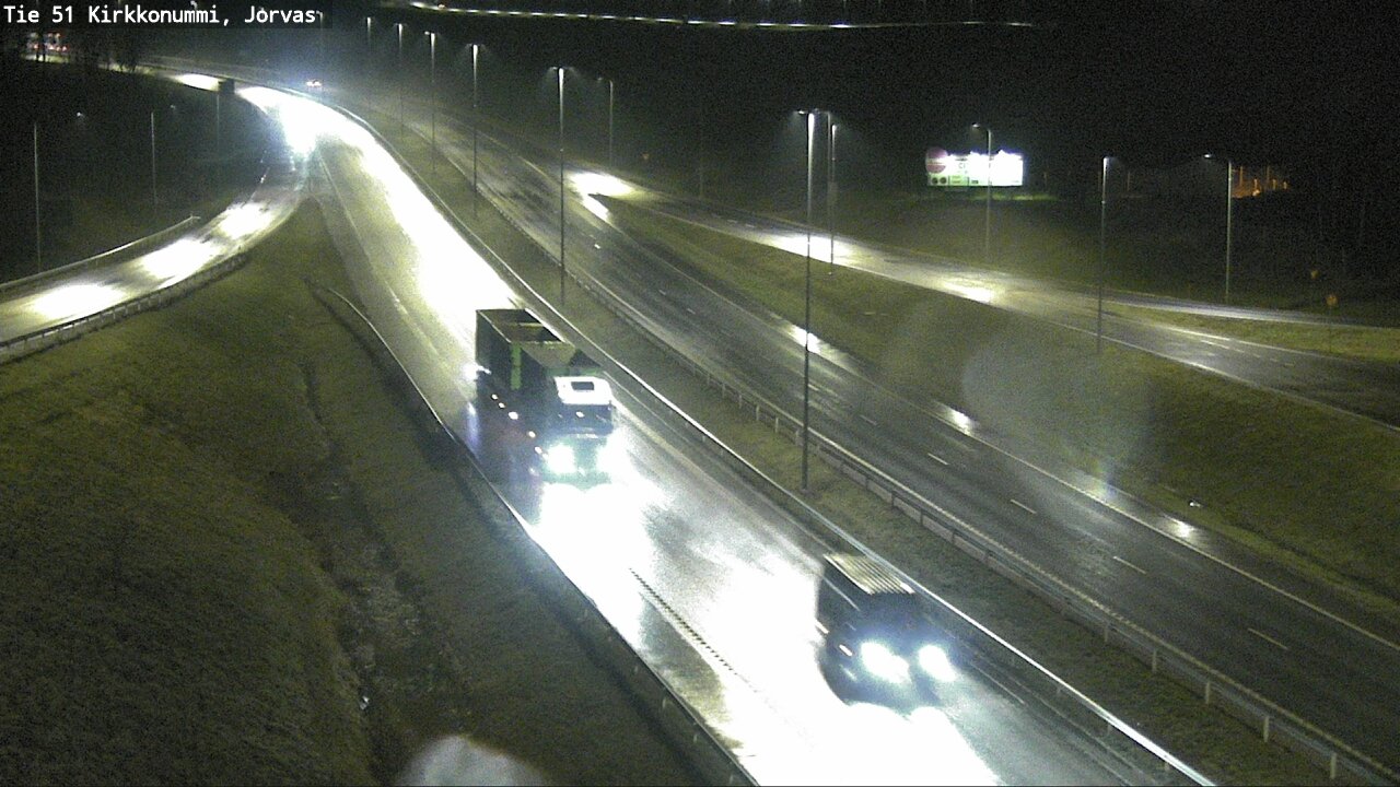 Weather Camera Image Väg 51 Kyrkslätt, Jorvas, Kirkkonummi, Uusimaa