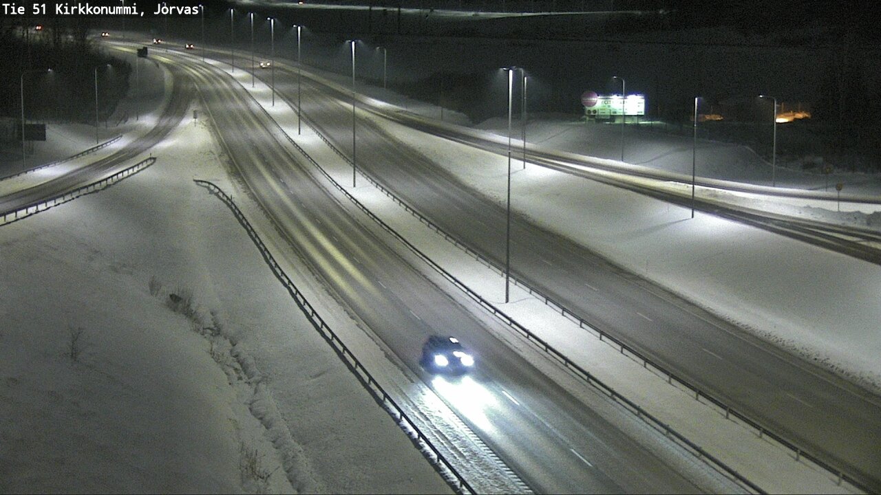 Weather Camera Image Road 51 Kirkkonummi, Jorvas, Kirkkonummi, Uusimaa