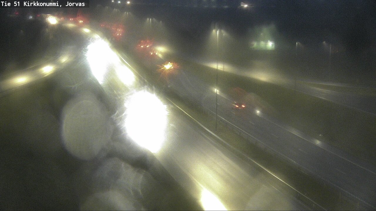 Weather Camera Image Road 51 Kirkkonummi, Jorvas, Kirkkonummi, Uusimaa