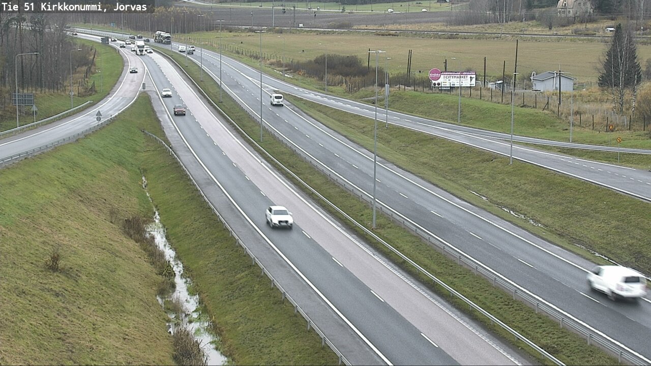 Kelikamerat Kuva Tie 51 Kirkkonummi, Jorvas, Kirkkonummi, Uusimaa
