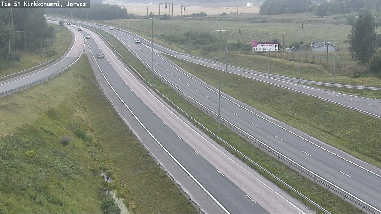 Weather Camera Image Road 51 Kirkkonummi, Jorvas, Kirkkonummi, Uusimaa
