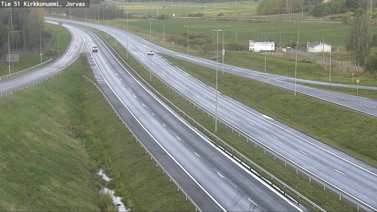 Weather Camera Image Road 51 Kirkkonummi, Jorvas, Kirkkonummi, Uusimaa