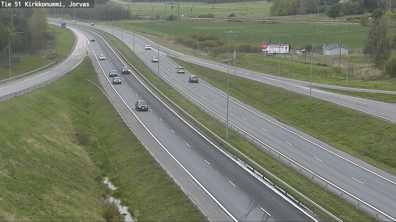 Kelikamerat Kuva Tie 51 Kirkkonummi, Jorvas, Kirkkonummi, Uusimaa