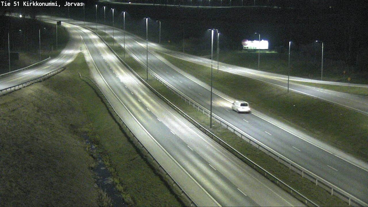 Weather Camera Image Road 51 Kirkkonummi, Jorvas, Kirkkonummi, Uusimaa