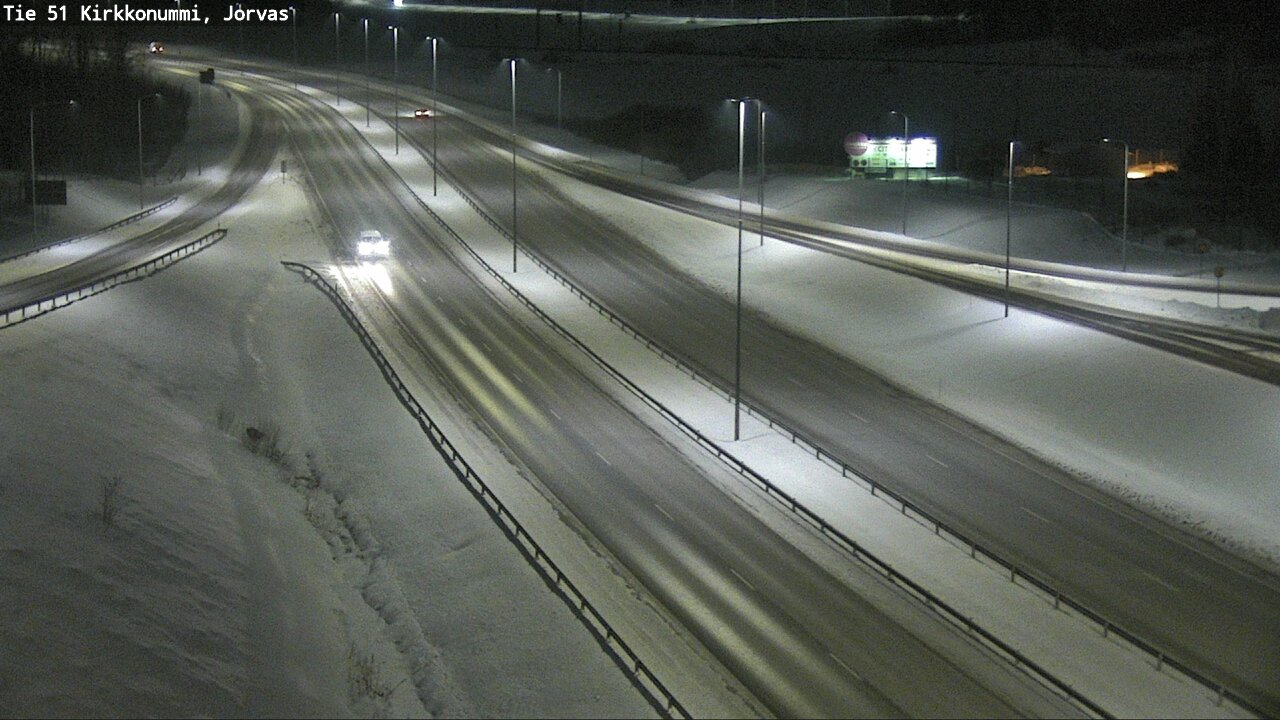 Weather Camera Image Road 51 Kirkkonummi, Jorvas, Kirkkonummi, Uusimaa