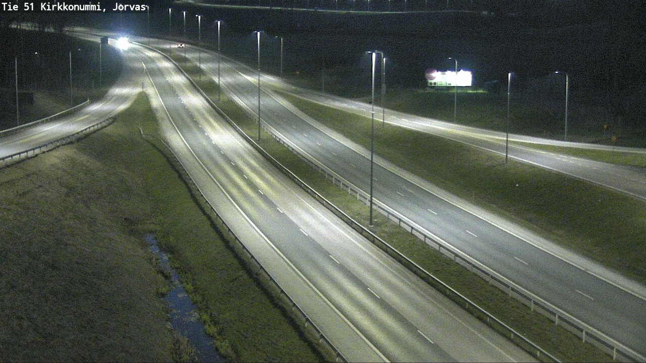 Weather Camera Image Road 51 Kirkkonummi, Jorvas, Kirkkonummi, Uusimaa