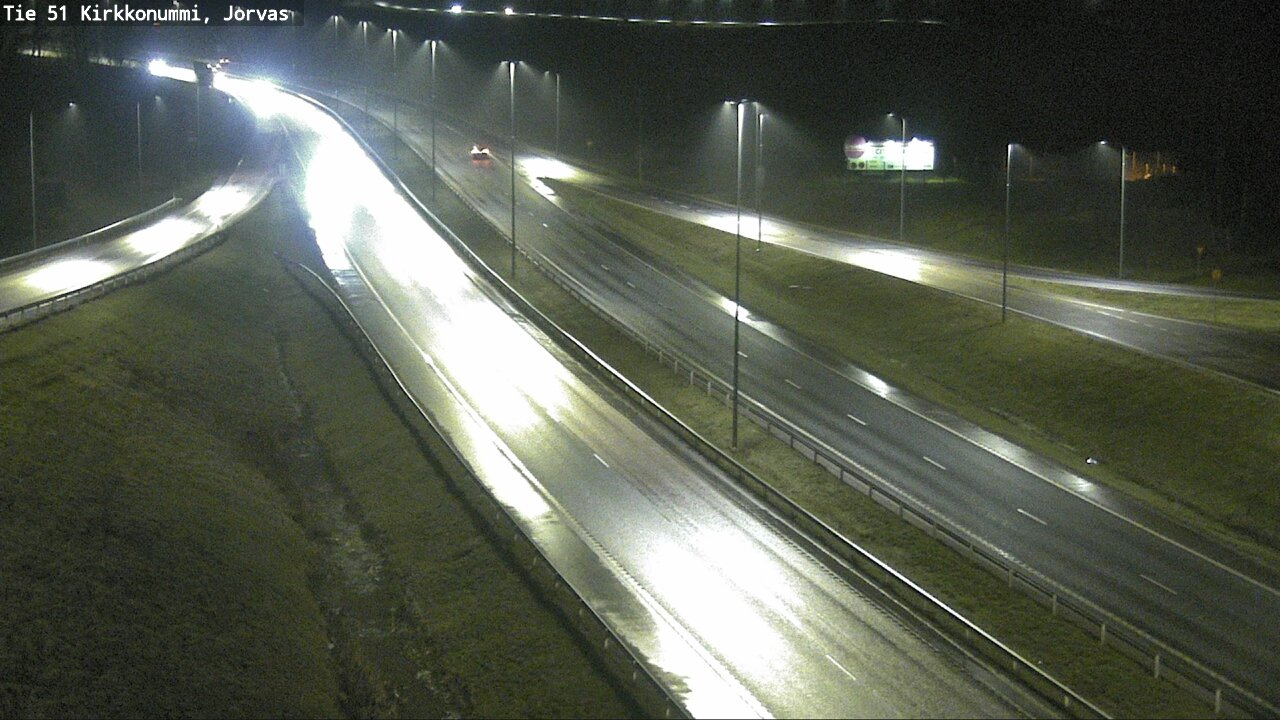 Weather Camera Image Road 51 Kirkkonummi, Jorvas, Kirkkonummi, Uusimaa