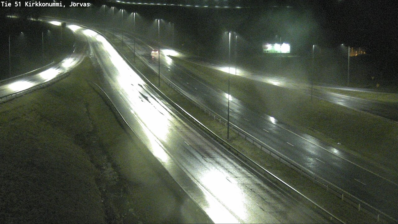Weather Camera Image Road 51 Kirkkonummi, Jorvas, Kirkkonummi, Uusimaa