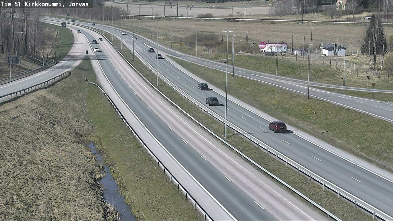 Kelikamerat Kuva Tie 51 Kirkkonummi, Jorvas, Kirkkonummi, Uusimaa