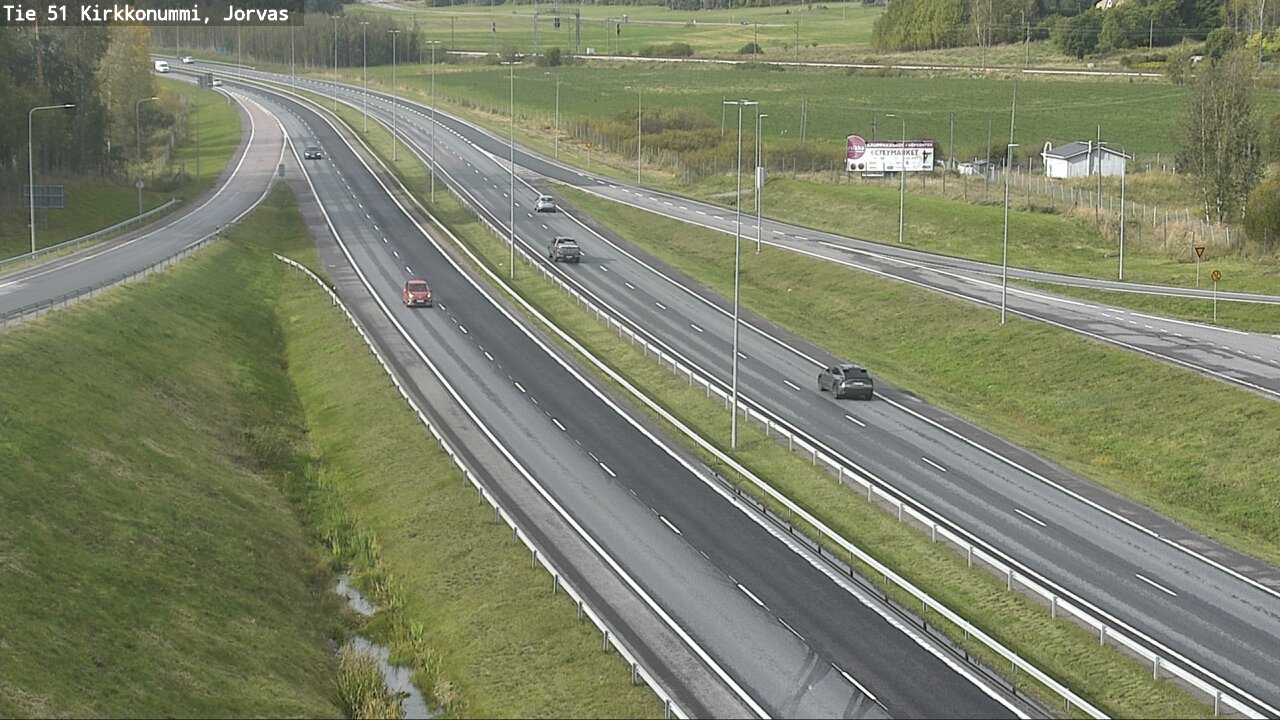 Kelikamerat Kuva Tie 51 Kirkkonummi, Jorvas, Kirkkonummi, Uusimaa