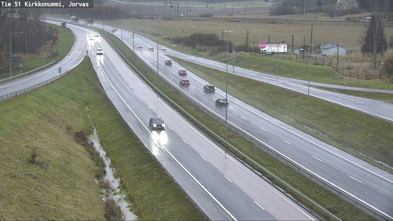 Kelikamerat Kuva Tie 51 Kirkkonummi, Jorvas, Kirkkonummi, Uusimaa