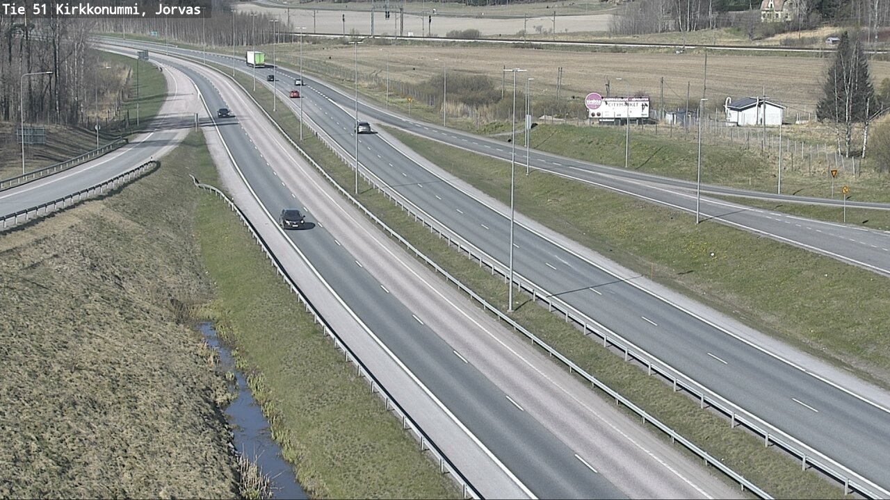 Kelikamerat Kuva Tie 51 Kirkkonummi, Jorvas, Kirkkonummi, Uusimaa