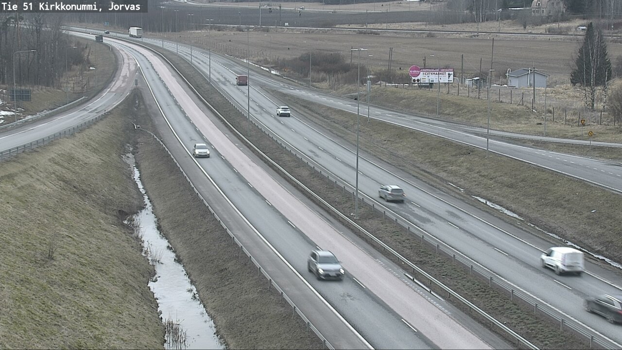 Kelikamerat Kuva Tie 51 Kirkkonummi, Jorvas, Kirkkonummi, Uusimaa