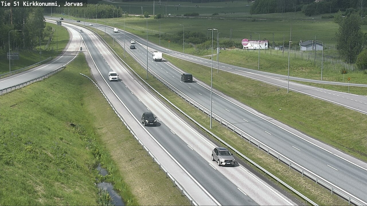 Kelikamerat Kuva Tie 51 Kirkkonummi, Jorvas, Kirkkonummi, Uusimaa
