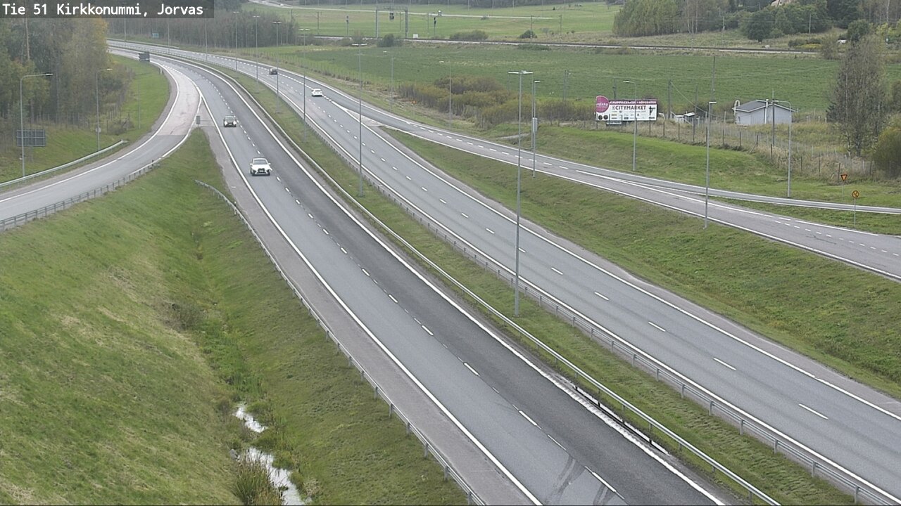 Kelikamerat Kuva Tie 51 Kirkkonummi, Jorvas, Kirkkonummi, Uusimaa