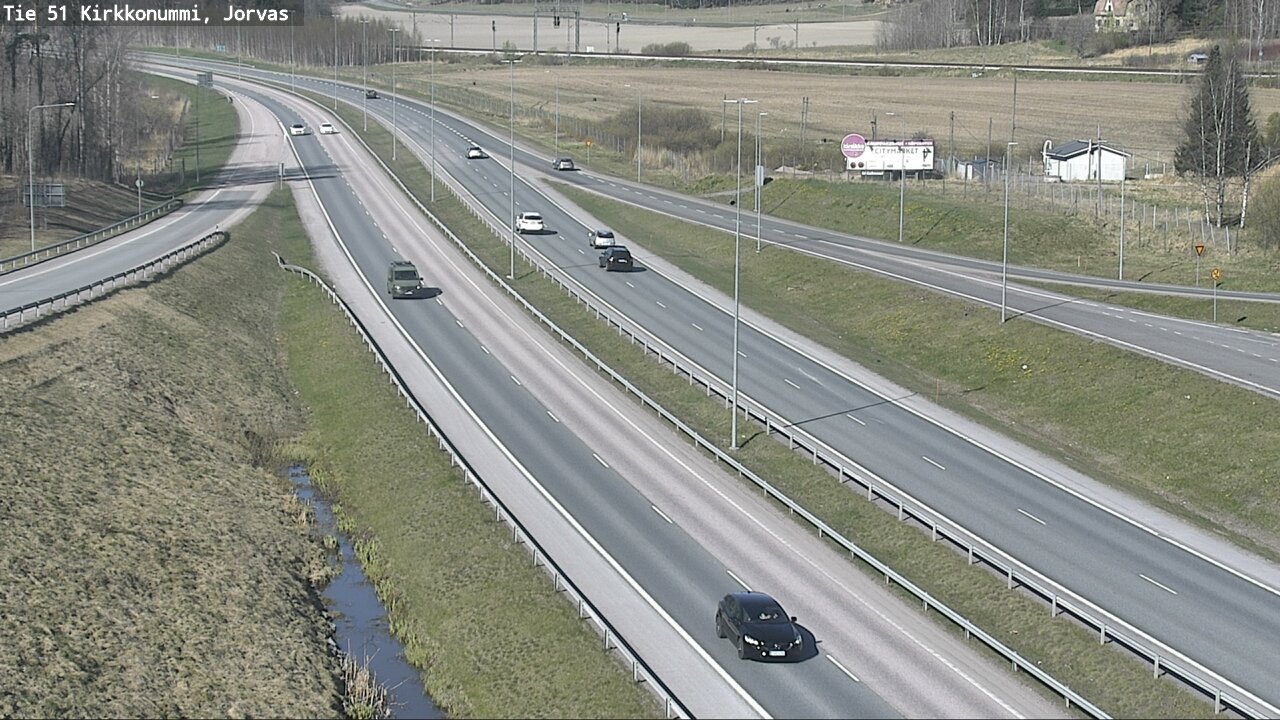 Kelikamerat Kuva Tie 51 Kirkkonummi, Jorvas, Kirkkonummi, Uusimaa