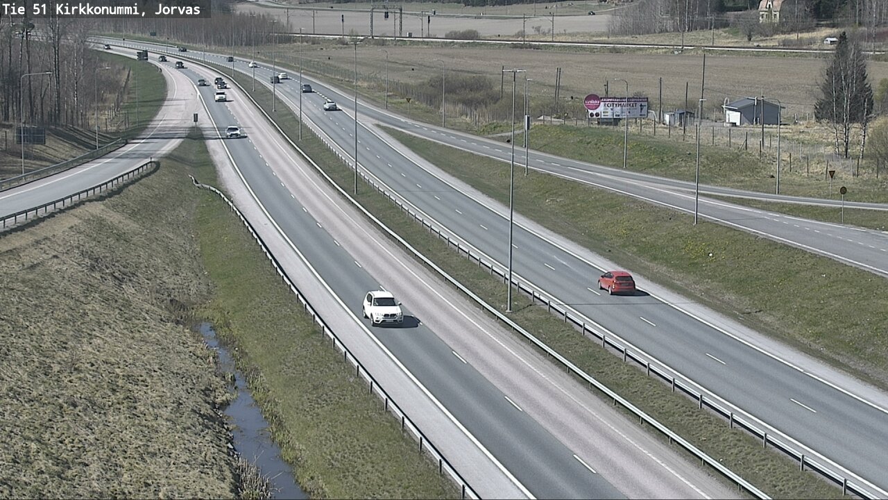 Kelikamerat Kuva Tie 51 Kirkkonummi, Jorvas, Kirkkonummi, Uusimaa
