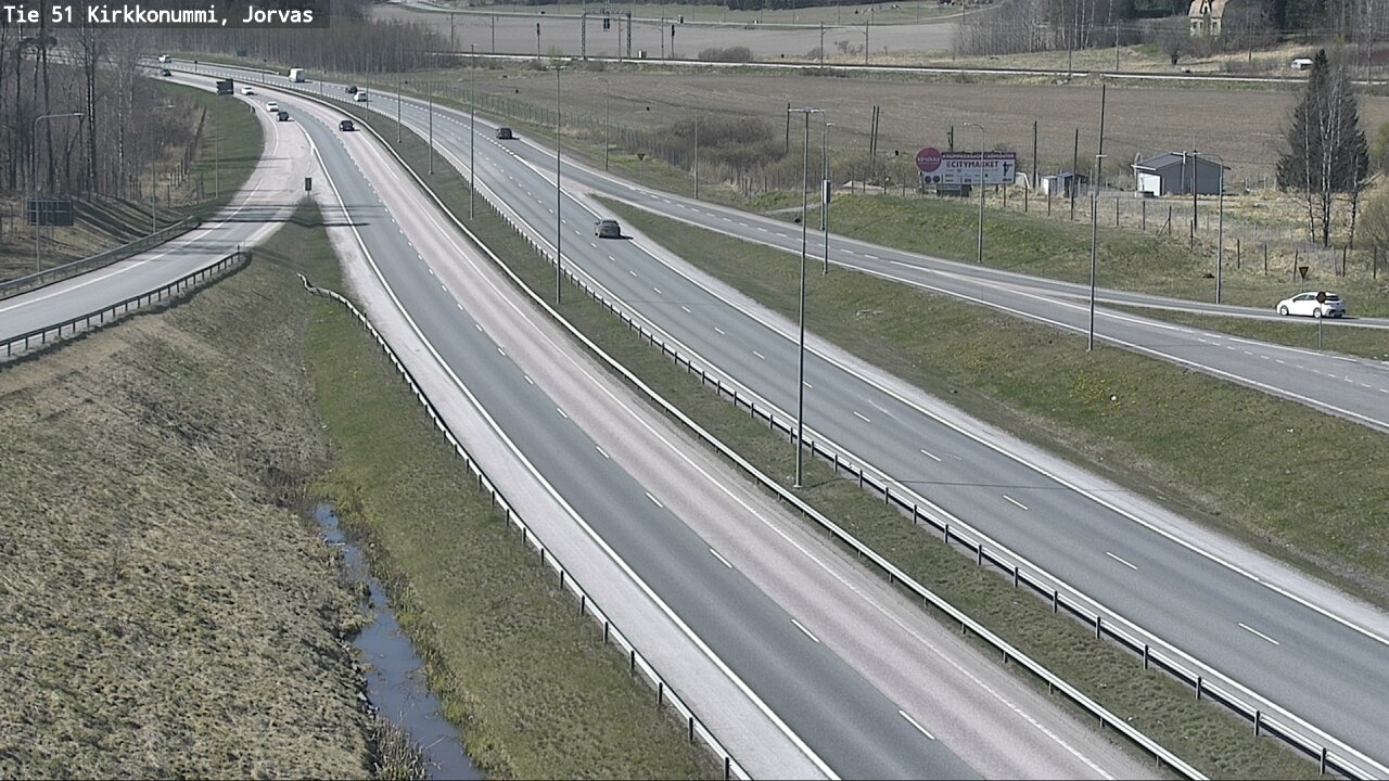 Kelikamerat Kuva Tie 51 Kirkkonummi, Jorvas, Kirkkonummi, Uusimaa