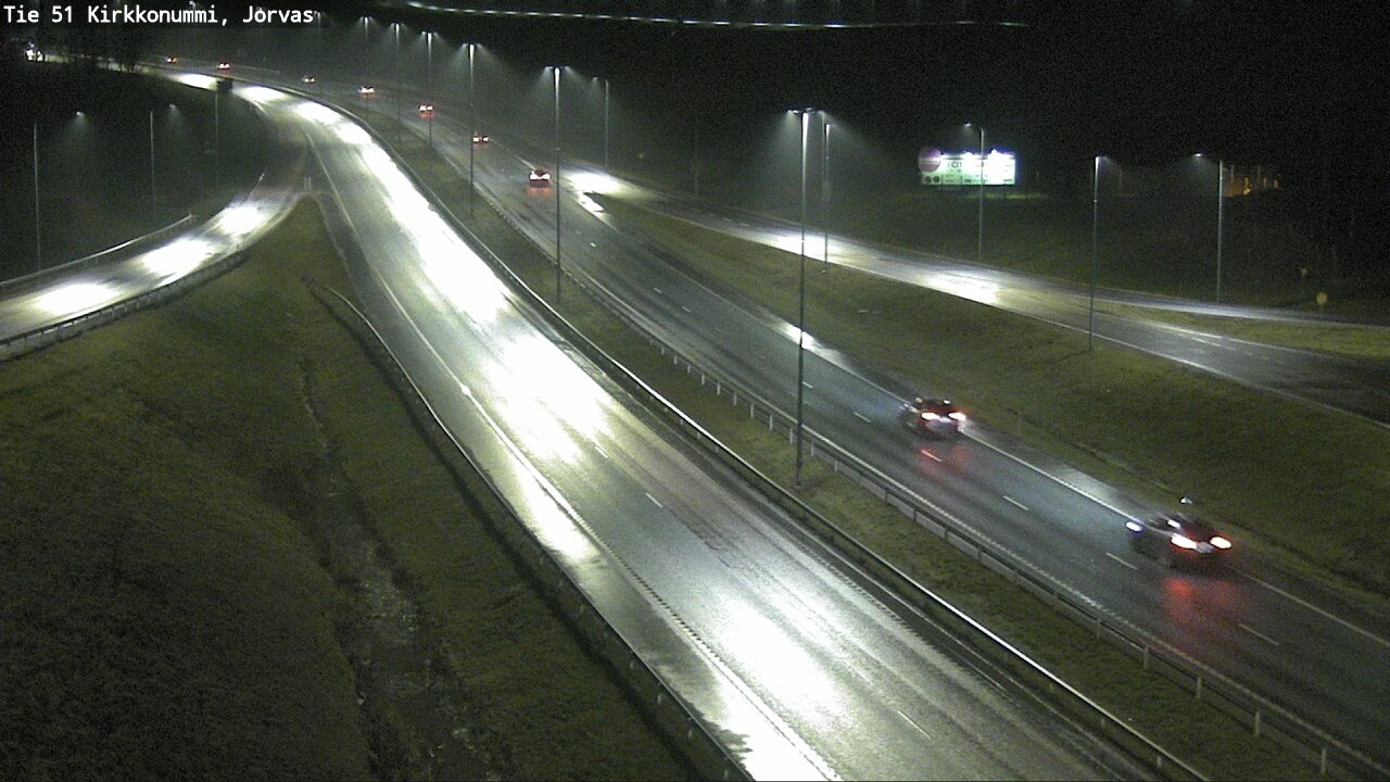 Weather Camera Image Road 51 Kirkkonummi, Jorvas, Kirkkonummi, Uusimaa