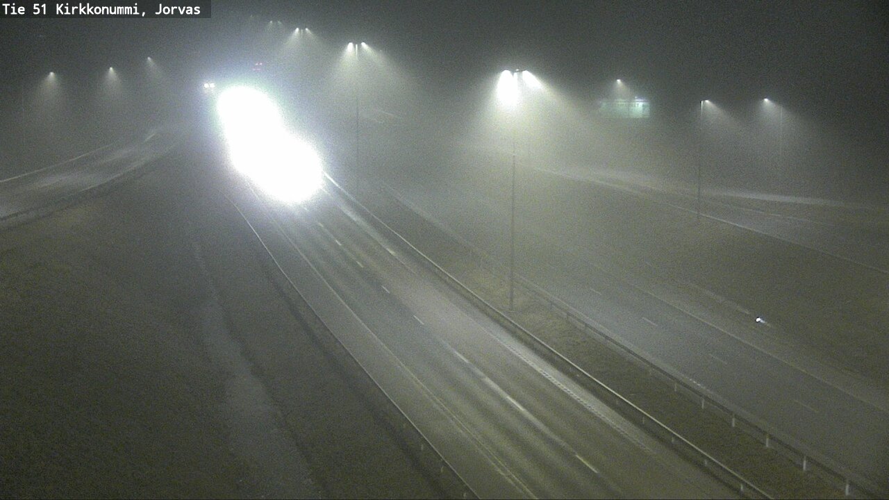 Weather Camera Image Road 51 Kirkkonummi, Jorvas, Kirkkonummi, Uusimaa