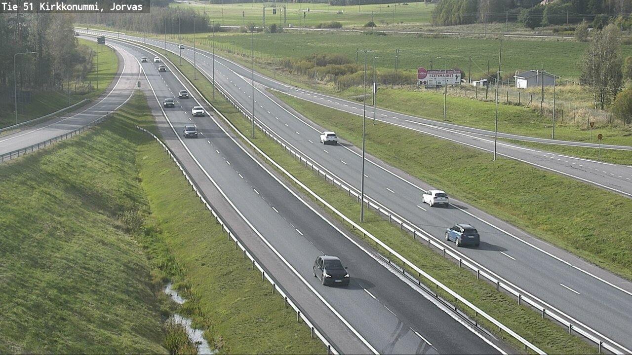 Kelikamerat Kuva Tie 51 Kirkkonummi, Jorvas, Kirkkonummi, Uusimaa
