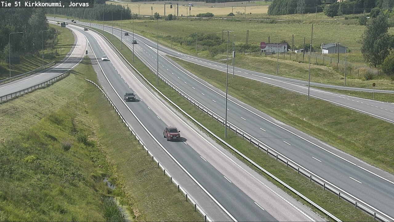 Kelikamerat Kuva Tie 51 Kirkkonummi, Jorvas, Kirkkonummi, Uusimaa