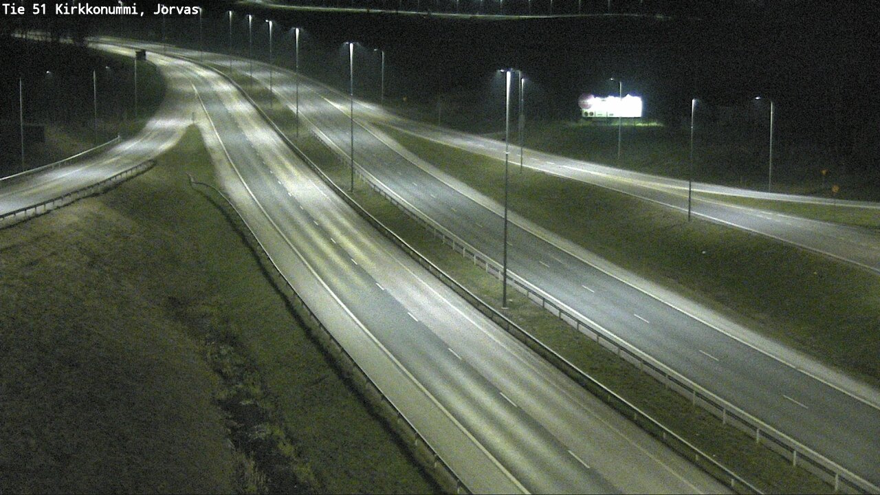 Weather Camera Image Road 51 Kirkkonummi, Jorvas, Kirkkonummi, Uusimaa