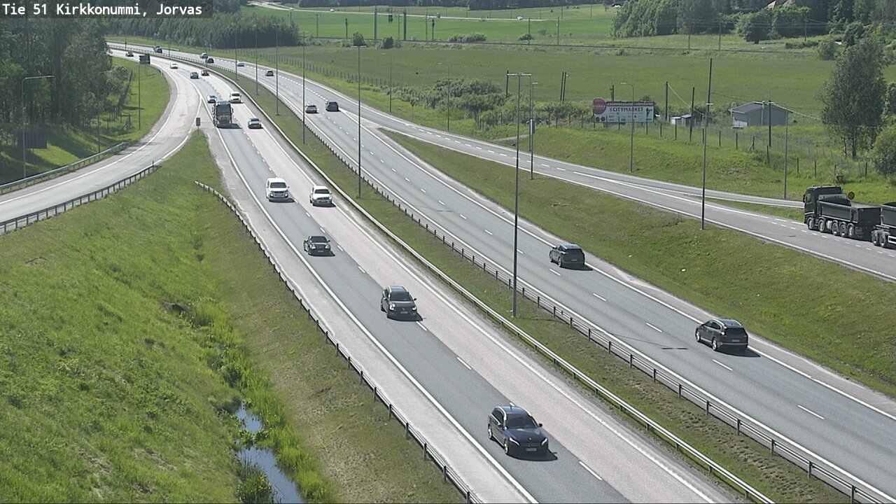 Kelikamerat Kuva Tie 51 Kirkkonummi, Jorvas, Kirkkonummi, Uusimaa