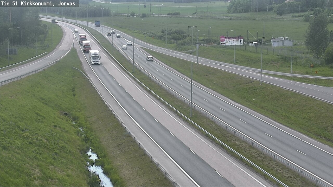Kelikamerat Kuva Tie 51 Kirkkonummi, Jorvas, Kirkkonummi, Uusimaa