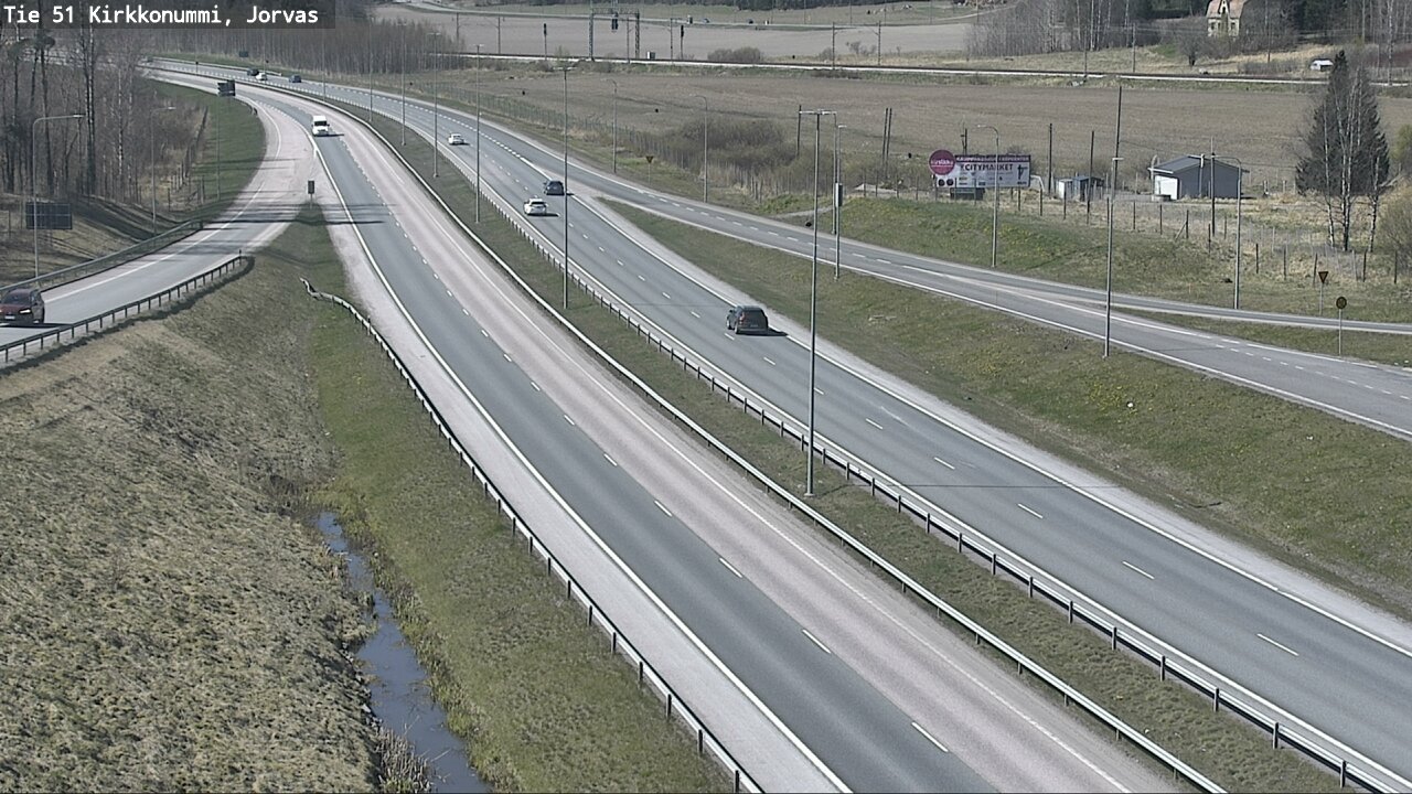 Kelikamerat Kuva Tie 51 Kirkkonummi, Jorvas, Kirkkonummi, Uusimaa