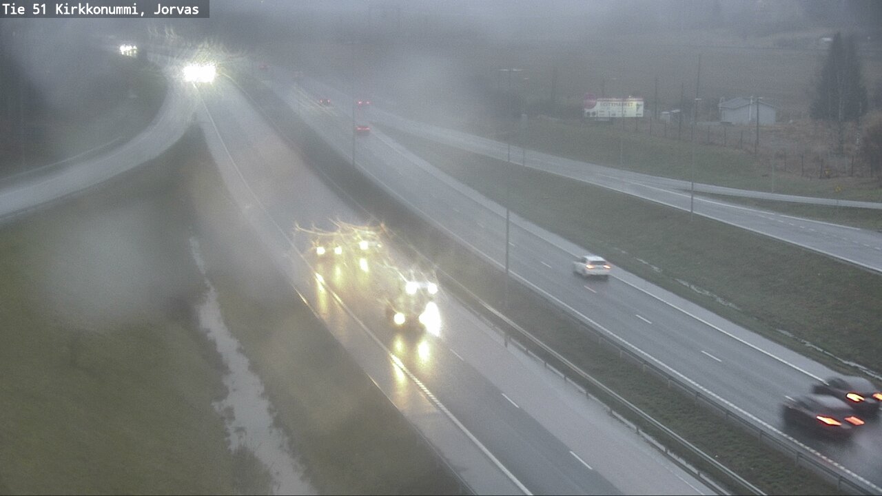 Weather Camera Image Road 51 Kirkkonummi, Jorvas, Kirkkonummi, Uusimaa