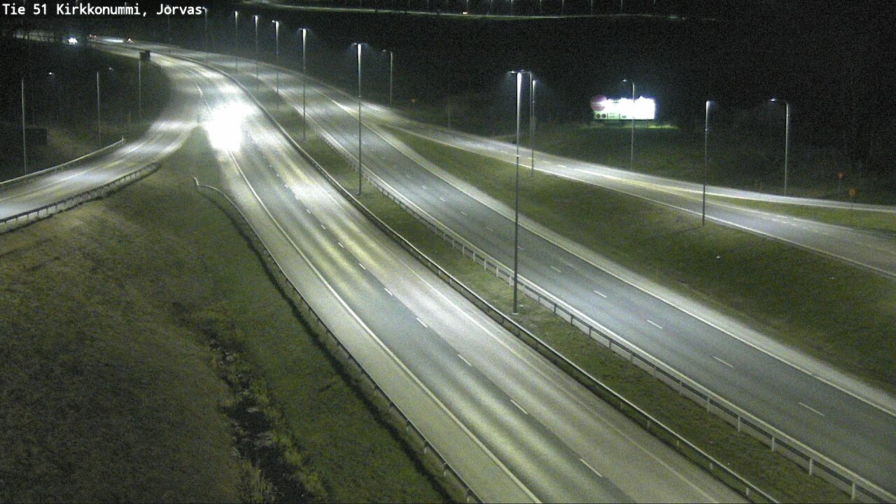 Weather Camera Image Road 51 Kirkkonummi, Jorvas, Kirkkonummi, Uusimaa