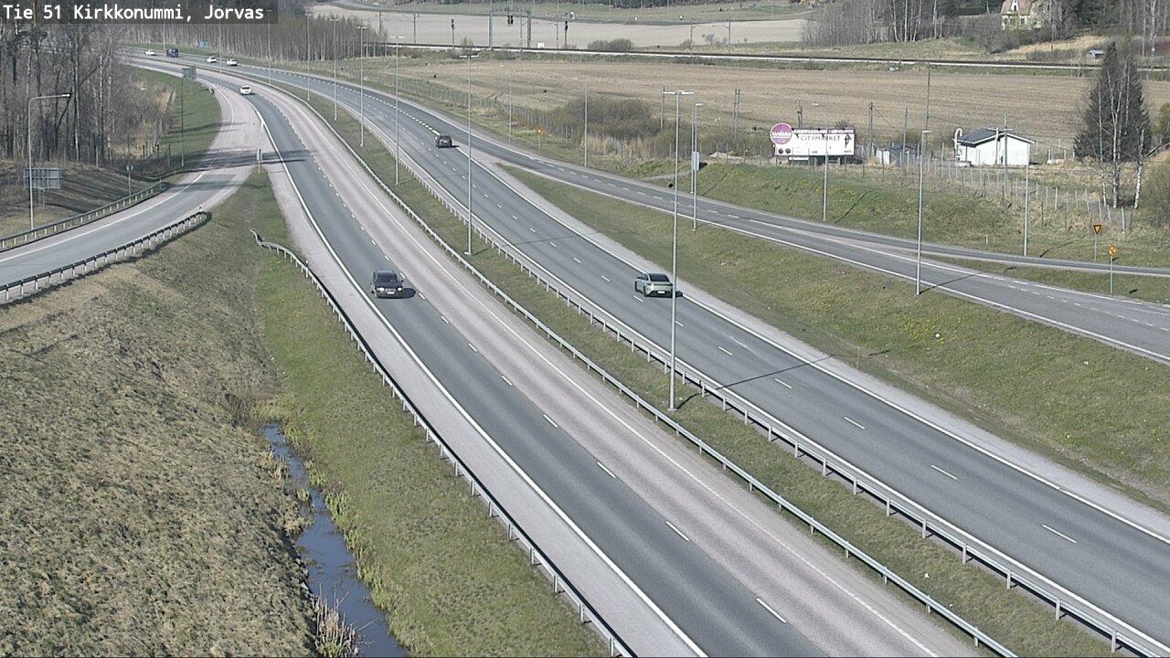 Kelikamerat Kuva Tie 51 Kirkkonummi, Jorvas, Kirkkonummi, Uusimaa