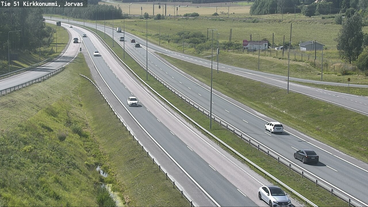 Kelikamerat Kuva Tie 51 Kirkkonummi, Jorvas, Kirkkonummi, Uusimaa