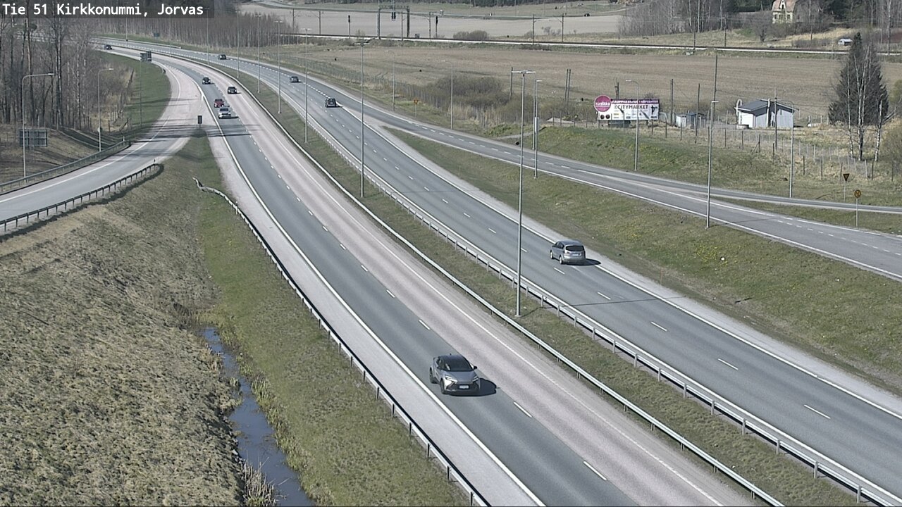 Kelikamerat Kuva Tie 51 Kirkkonummi, Jorvas, Kirkkonummi, Uusimaa
