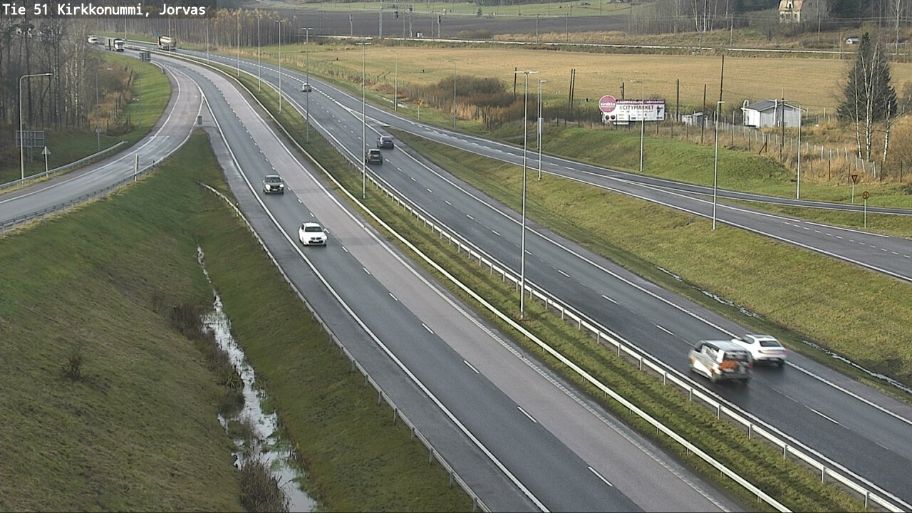Kelikamerat Kuva Tie 51 Kirkkonummi, Jorvas, Kirkkonummi, Uusimaa