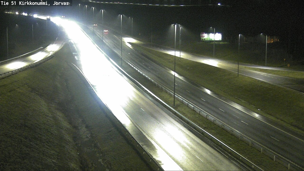 Weather Camera Image Väg 51 Kyrkslätt, Jorvas, Kirkkonummi, Uusimaa