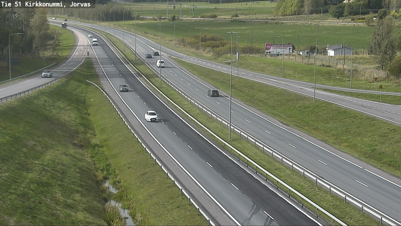Kelikamerat Kuva Tie 51 Kirkkonummi, Jorvas, Kirkkonummi, Uusimaa